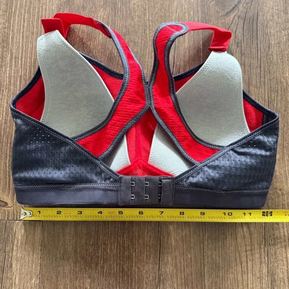 Anita Active C Hammer Momentum Pro Sports‎ Bra Red Mesh Boxing Wireless Gym